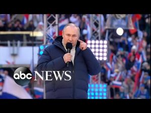 Read more about the article Putin continues to advocate for war at pro-war rally in Moscow