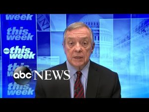 Read more about the article ‘Putin’s name will have a stain in history forever for this’: Durbin | ABC News