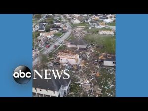 Read more about the article Drone footage shows tornado destruction in Louisiana