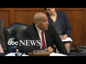 Read more about the article Cory Booker gets emotional over Ketanji Brown Jackson’s nomination