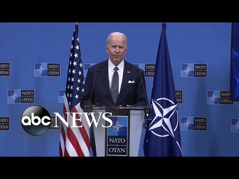 Read more about the article Biden makes remarks from NATO emergency summit
