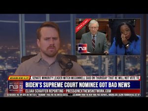 Read more about the article Biden’s Supreme Court Nominee Just Got BAD NEWS From Senator  Mitch McConnell