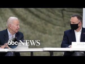 Read more about the article Biden in Warsaw to hold bilateral meetings with Polish president