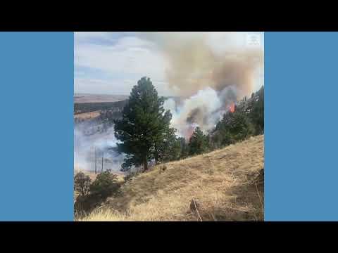 You are currently viewing Hikers witness Colorado wildfire
