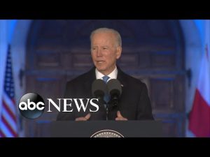 Read more about the article White House backtracks after Biden says Putin ‘cannot remain in power’ l GMA