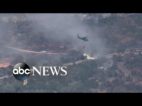 Read more about the article Massive fire burns across Medina County, Texas