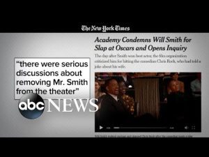 Read more about the article Academy condemns Will Smith’s actions at Oscars