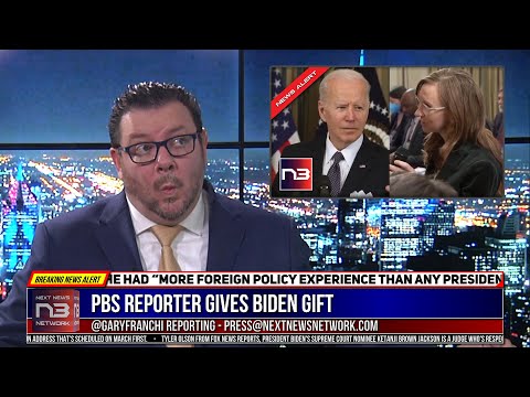 Read more about the article PBS Reporter Gives Biden Gift, Gets IMMEDIATELY Thrashed Online