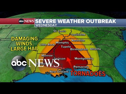 Read more about the article 58 million Americans on alert for damaging wind, tornadoes