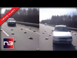 Read more about the article WATCH: Ukrainians FORCED To Drive Over the UNIMAGINABLE Left By Russian Forces