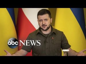 Read more about the article ABC News Live: Ukrainian President Zelenskyy asks western countries for more help I ABCNL