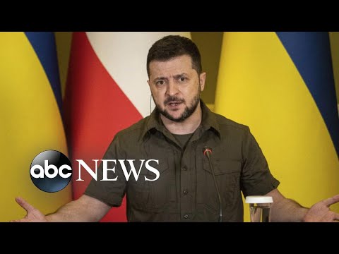 You are currently viewing ABC News Live: Ukrainian President Zelenskyy asks western countries for more help I ABCNL