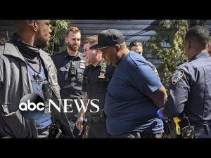 Read more about the article NYPD says subway shooting suspect called tip line himself l GMA
