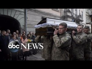Read more about the article Ukrainian soldiers laid to rest after making ultimate sacrifice