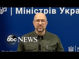 Read more about the article Ukraine will ‘not surrender’ to Russia: Ukrainian prime minister | ABC News