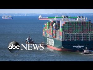 Read more about the article Cargo ship stuck in Chesapeake Bay refloats after month