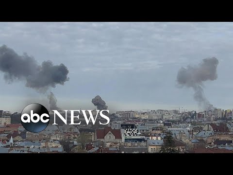 You are currently viewing New airstrikes in Ukraine as thousands flee Mariupol l GMA