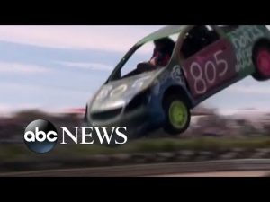 Read more about the article Car jumping competitors take to the skies