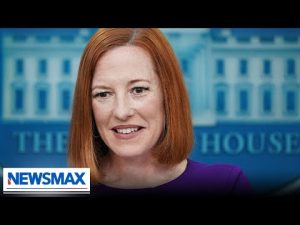 Read more about the article LISTEN: Psaki calls reporter ‘stupid SOB,’ then cries about ‘bullying’ | Spicer & Co. on Newsmax