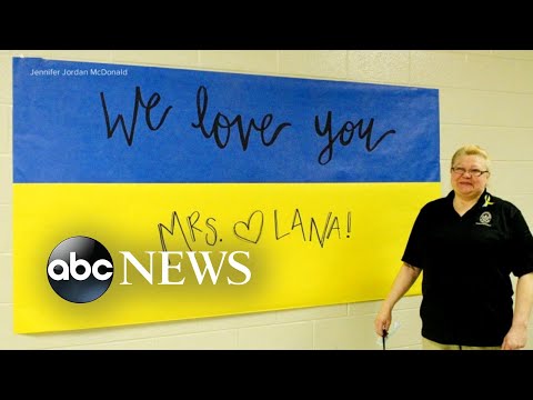 You are currently viewing Custodian from Ukraine gets surprise from students