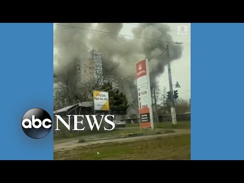 You are currently viewing Smoke rises after missile strike in Ukraine