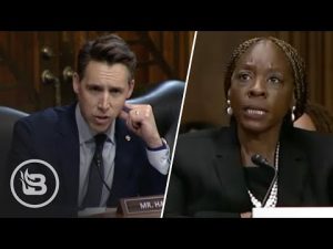 Read more about the article Hawley Absolutely DEMOLISHES Biden Nominee as She Panics in Silence