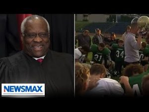 Read more about the article Thomas to lawyer: If the coach kneeled for anthem instead of prayer, then what? | American Agenda