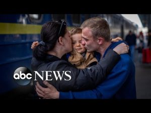 Read more about the article Ukraine reunion, Shanghai lockdown, Lyoya funeral: The Week in Photos