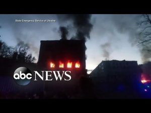 Read more about the article ABC News Live: Russian forces strike high-rise apartment tower in Kyiv
