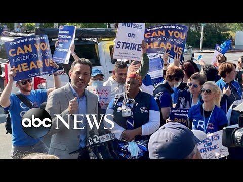You are currently viewing Stanford nurses go on strike over wages, mental health
