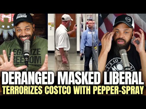You are currently viewing Deranged Masked Liberal Terrorizes Costco With Pepper Spray