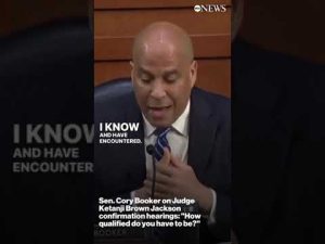 Read more about the article Sen. Cory Booker speaks on Judge Ketanji Brown Jackson