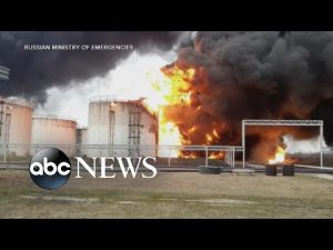 Read more about the article Russia accuses Ukraine of attack on oil depot I ABCNL