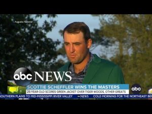 Read more about the article Scottie Scheffler wins the Masters