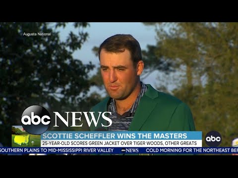 You are currently viewing Scottie Scheffler wins the Masters