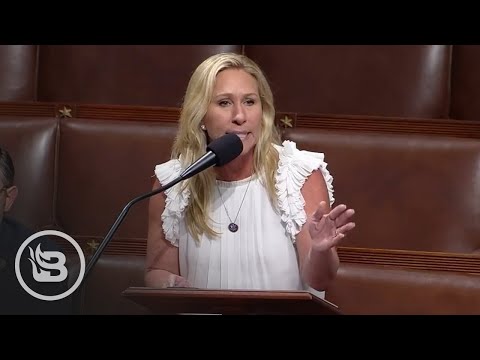 Read more about the article MTG ERUPTS on House Floor Over Funding Ukraine While Having “No Formula” for America