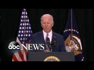 Read more about the article Biden delivers remarks on deadly supermarket shooting from Buffalo, New York