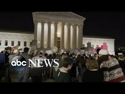 You are currently viewing Abortion-rights advocates protest outside Supreme Court