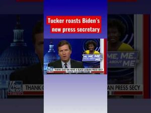 Read more about the article Tucker: Karine Jean-Pierre has good news for you…about herself #shorts