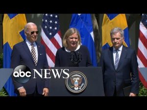 Read more about the article Swedish Prime Minister Magdalena Andersson meets with President Biden