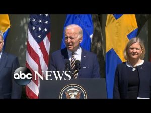 Read more about the article Biden holds joint press conference with leaders of Finland and Sweden