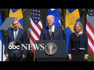 Read more about the article Finland, Sweden make NATO stronger, Biden says