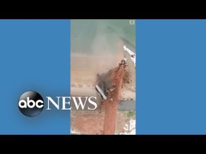 Read more about the article Landmark smokestack in Massachusetts demolished