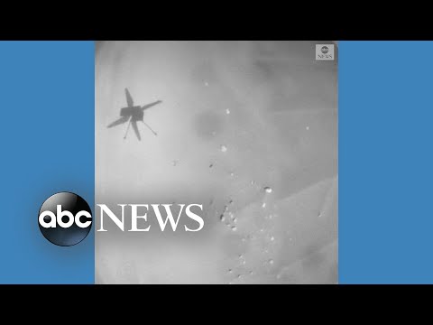 You are currently viewing Images from Mars captured flight of a rotorcraft
