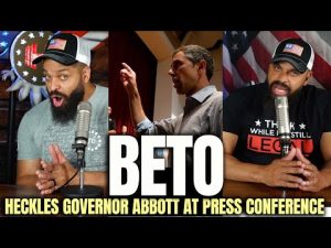 Read more about the article Beto Heckles Governor Abbott At Press Conference