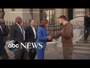 Read more about the article Speaker Pelosi meets Zelenskyy in unannounced visit to Kyiv