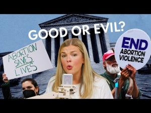 Read more about the article Is Abortion Good Or Evil? That’s What the Current Debate Is, Nothing Else | @Allie Beth Stuckey