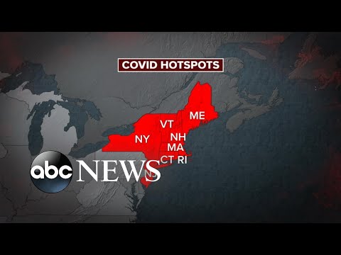 You are currently viewing New COVID-19 hotspots emerge as US reports rise in cases