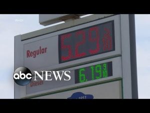 Read more about the article National gas average creeps towards $5 per gallon l ABC News