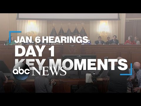 You are currently viewing Jan. 6 hearing: Day 1 key moments l ABC News